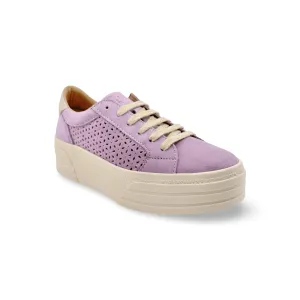 Lotta Lavender Lace Up Trainer