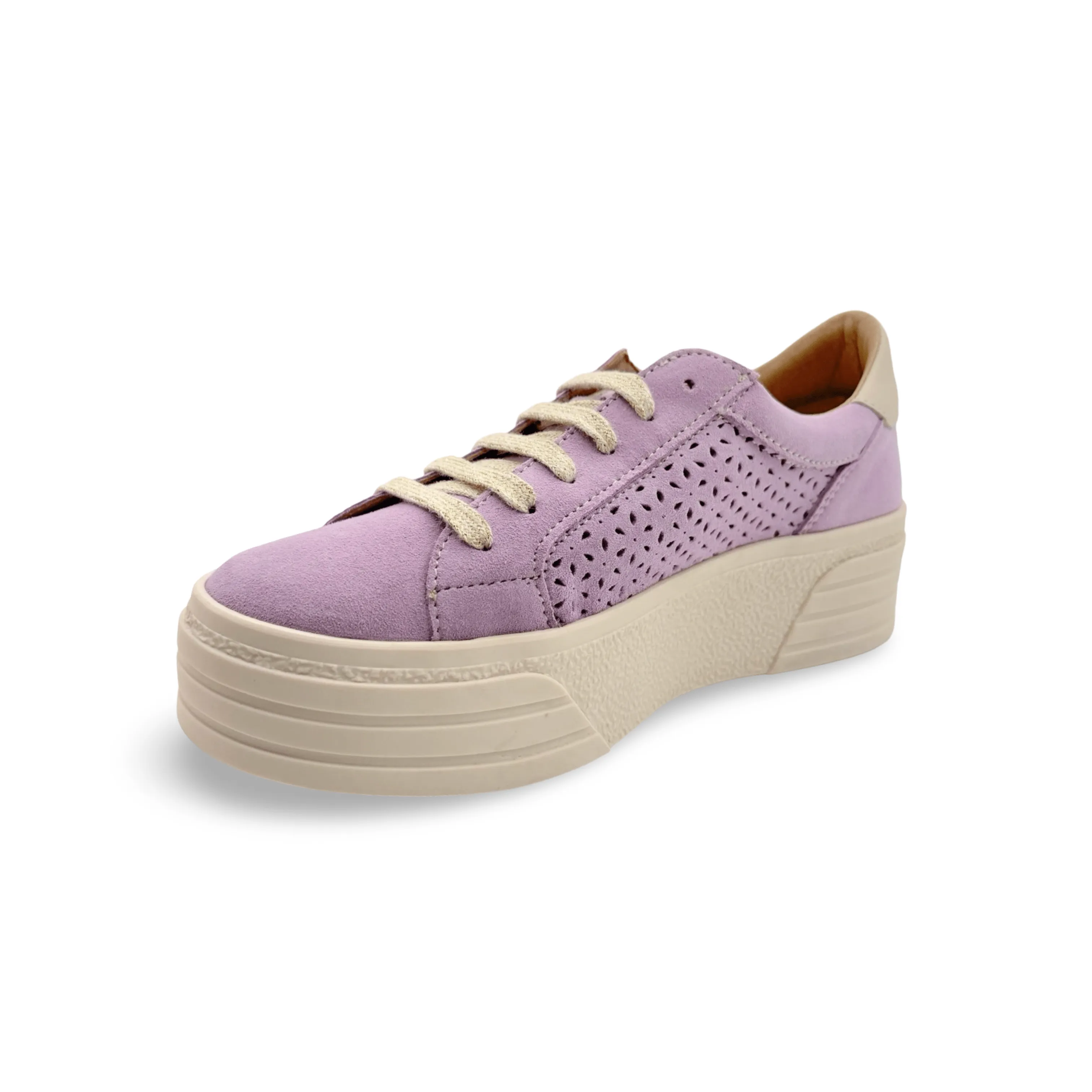 Lotta Lavender Lace Up Trainer