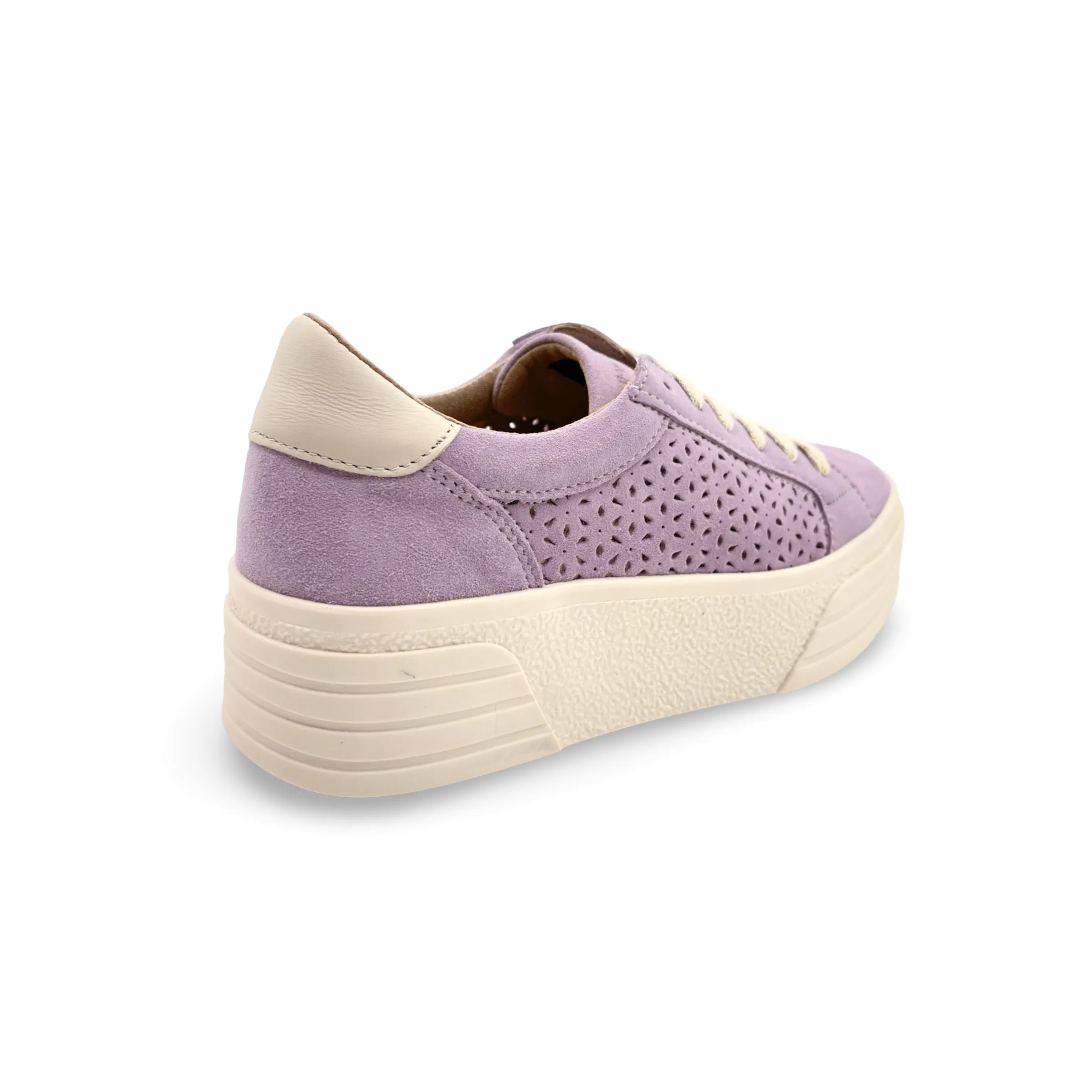 Lotta Lavender Lace Up Trainer