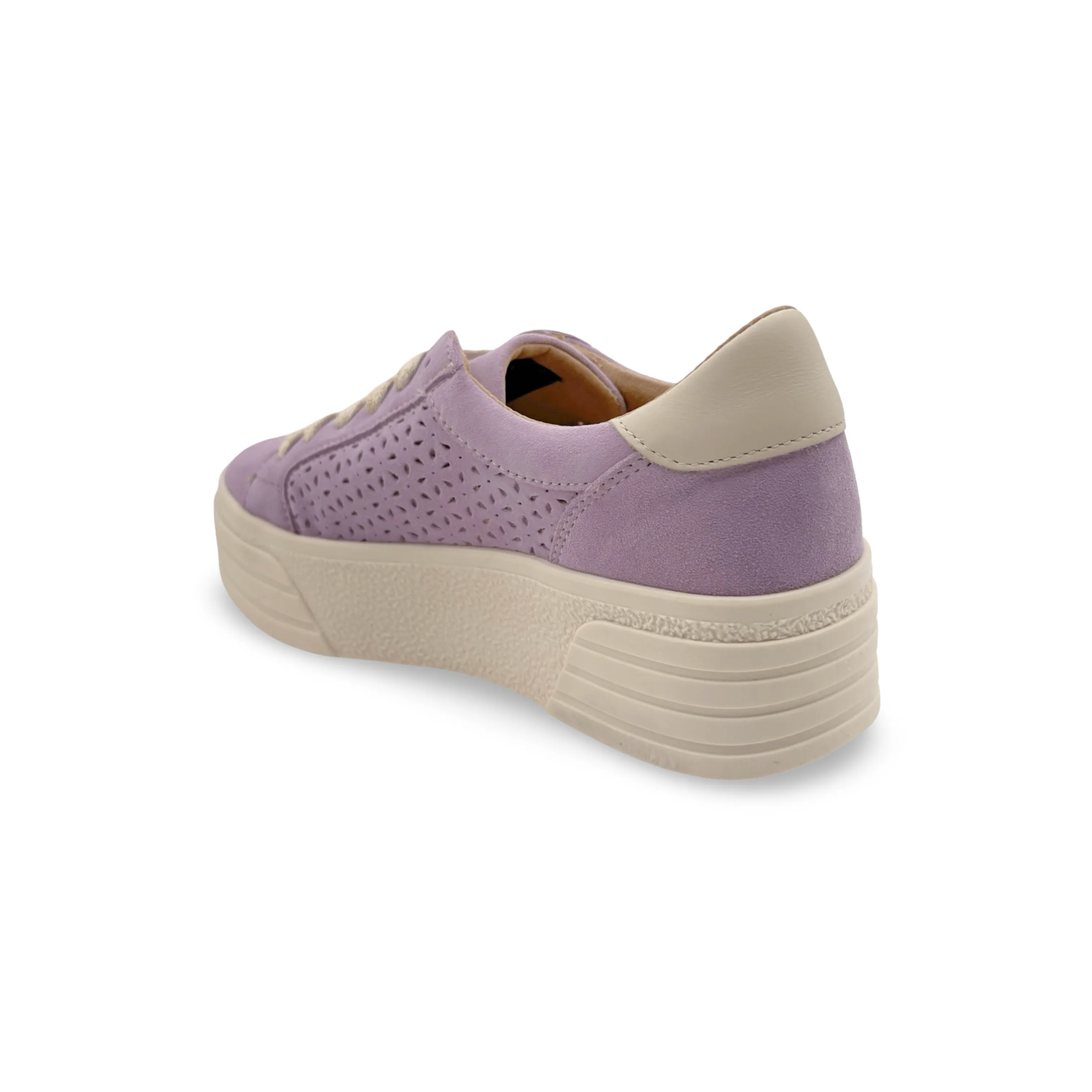 Lotta Lavender Lace Up Trainer