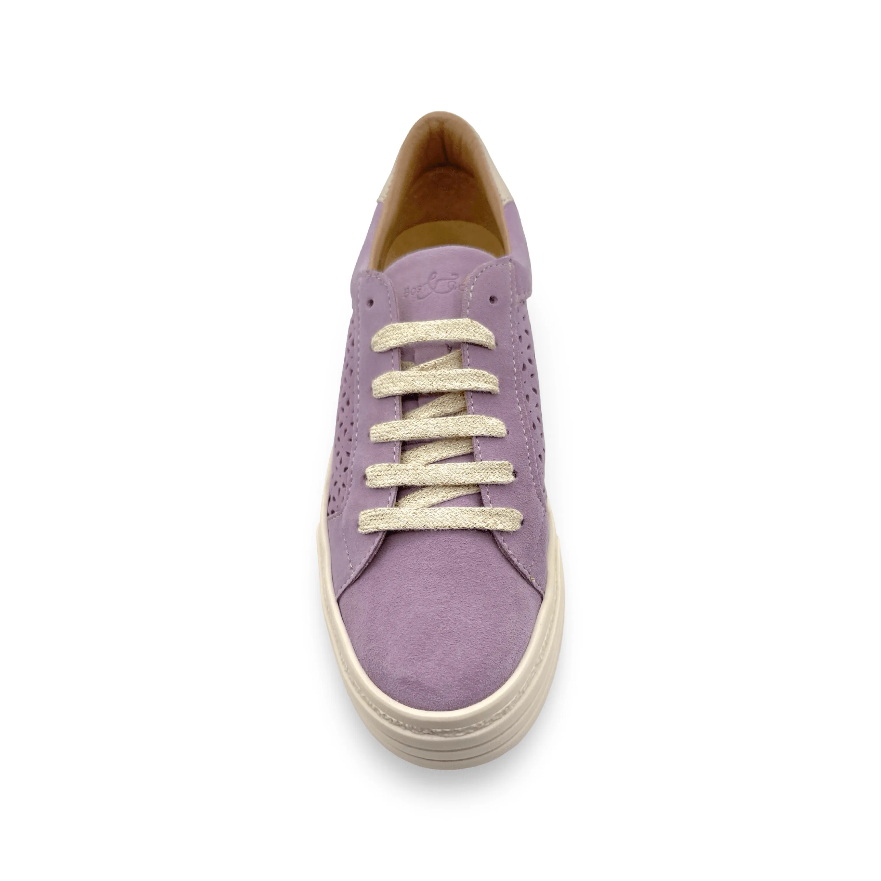 Lotta Lavender Lace Up Trainer