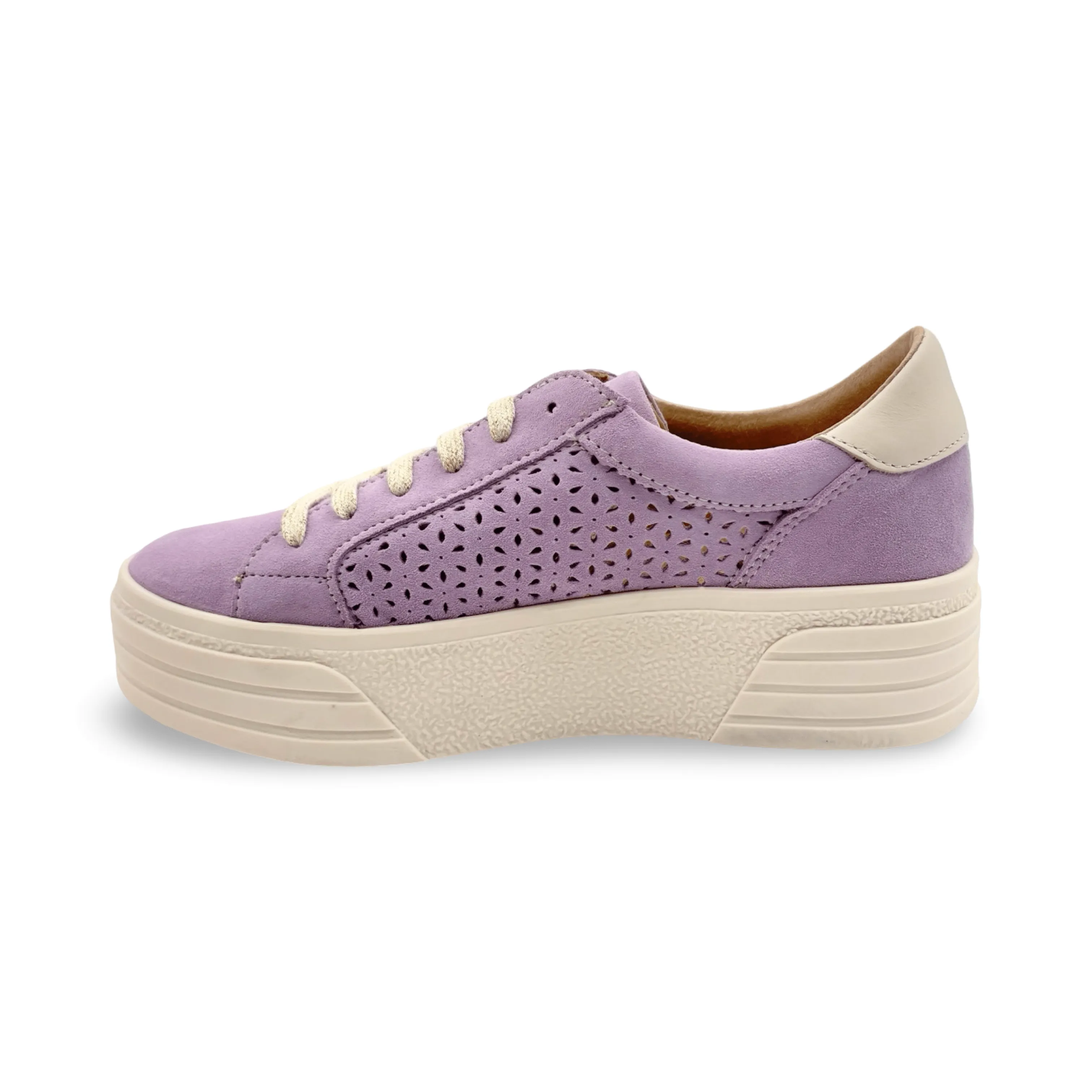 Lotta Lavender Lace Up Trainer