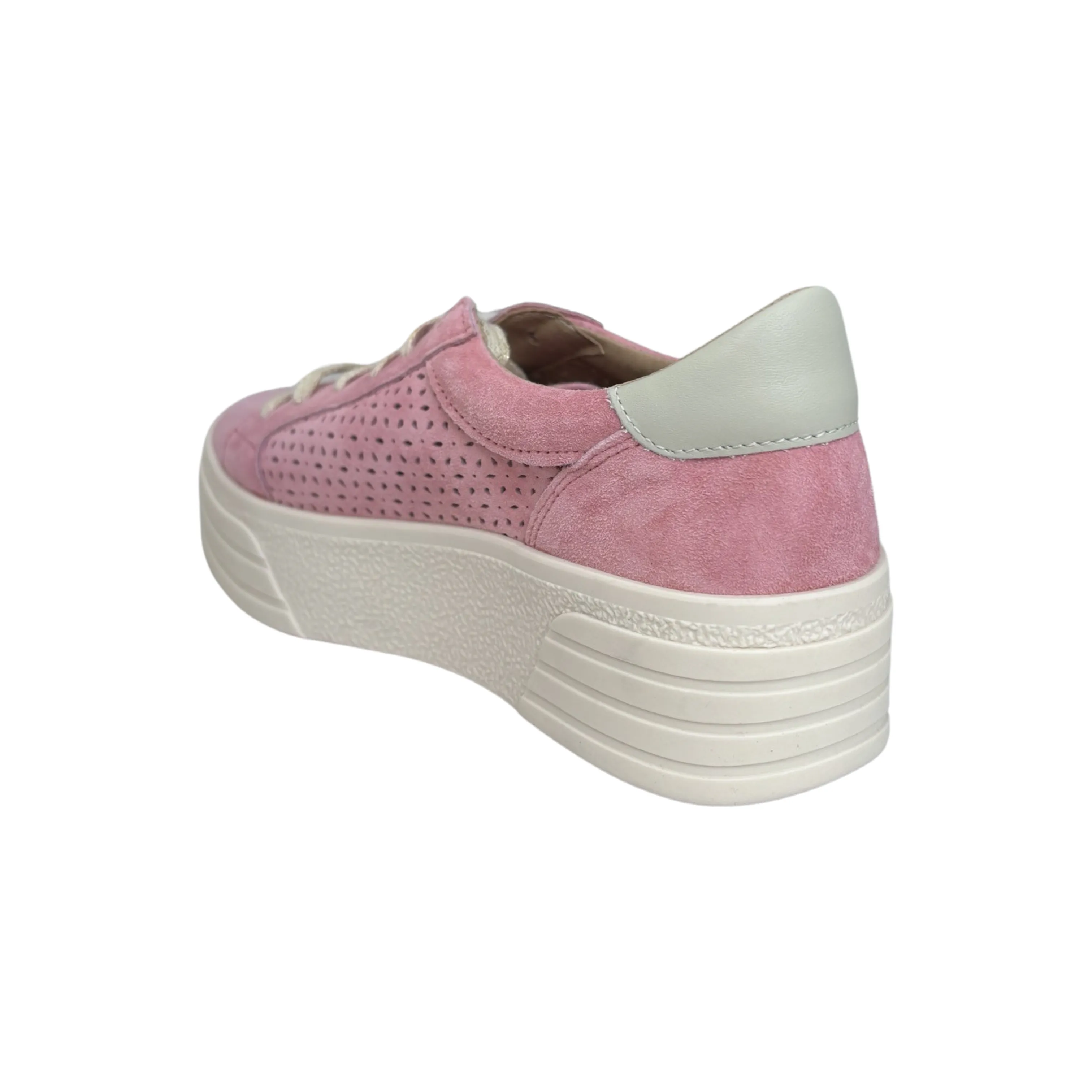 Lotta Pink Lace Up Trainer