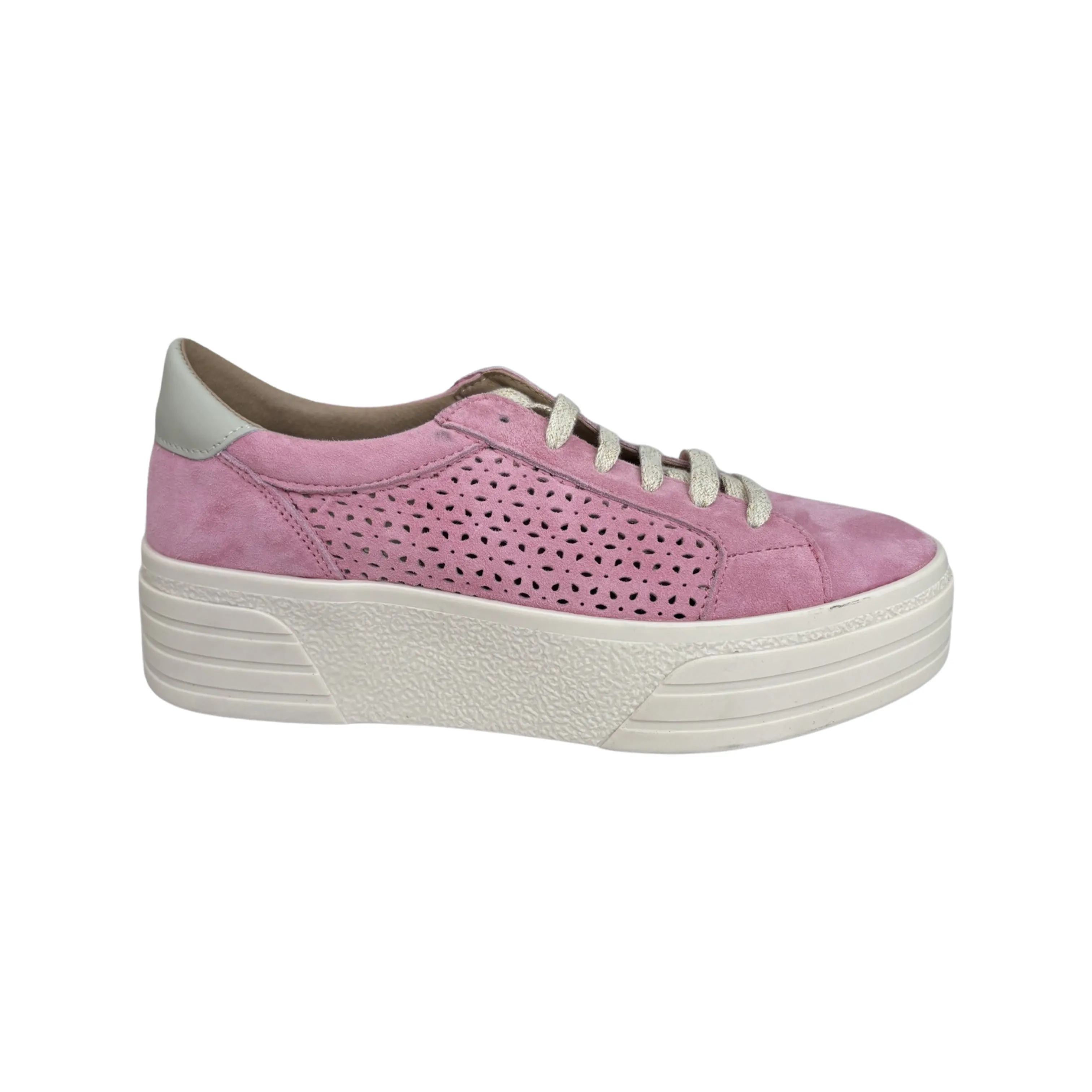 Lotta Pink Lace Up Trainer
