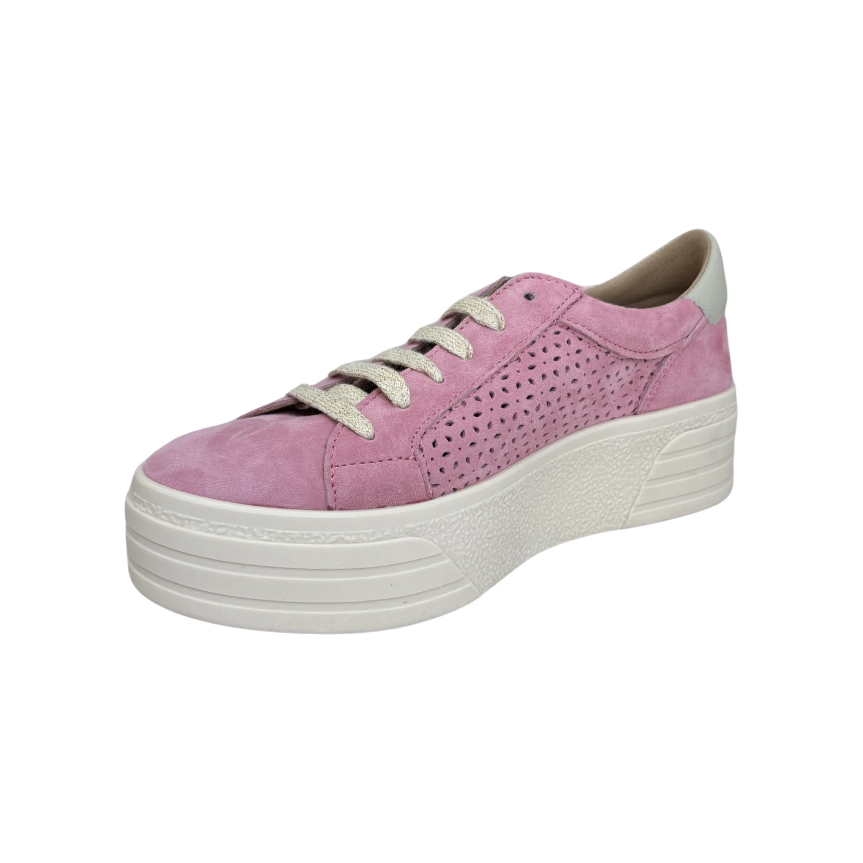 Lotta Pink Lace Up Trainer