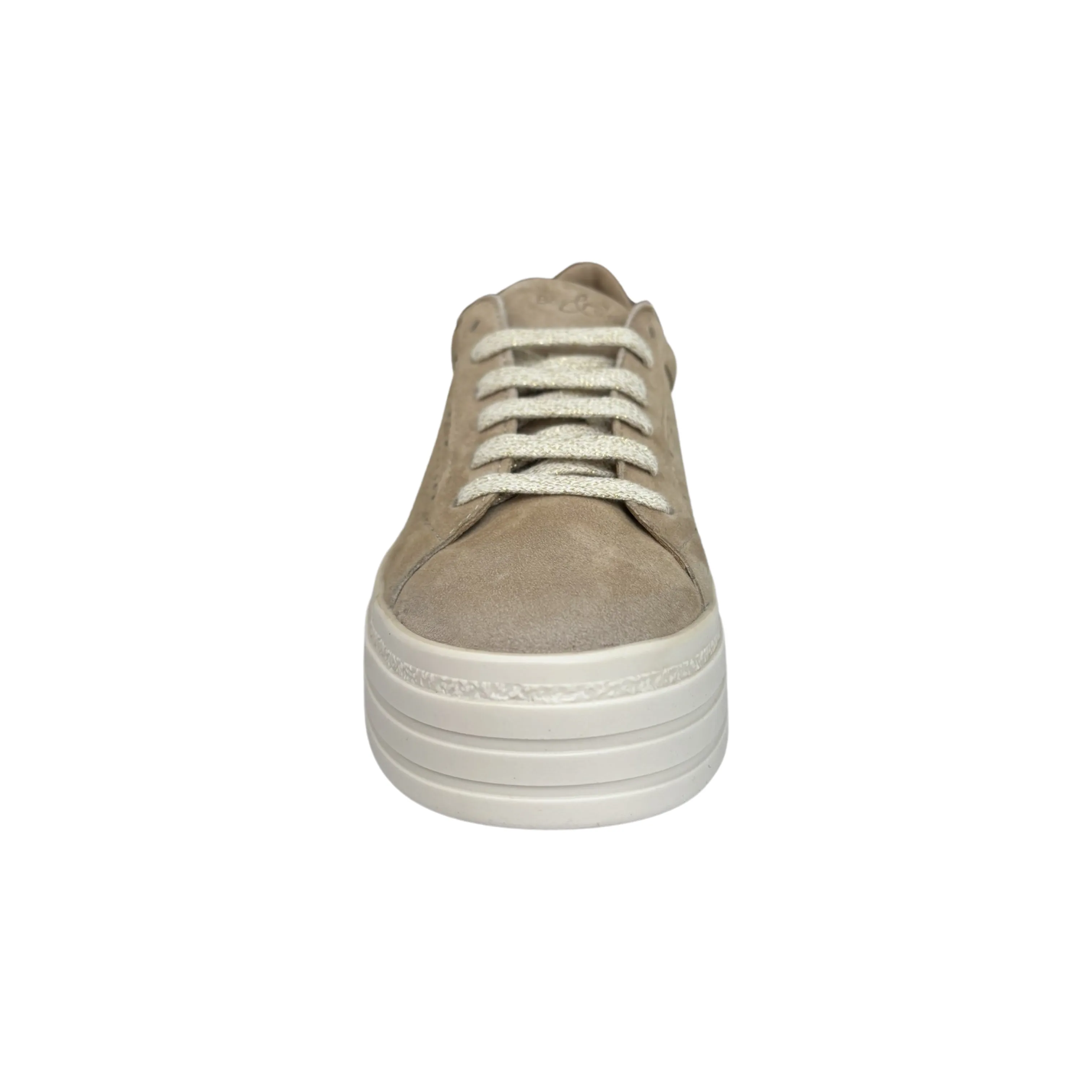 Lotta Suede Lace Up Trainer