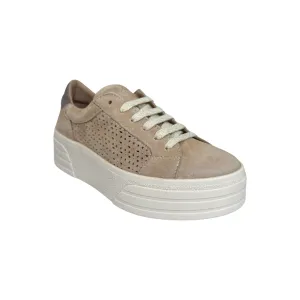 Lotta Suede Lace Up Trainer