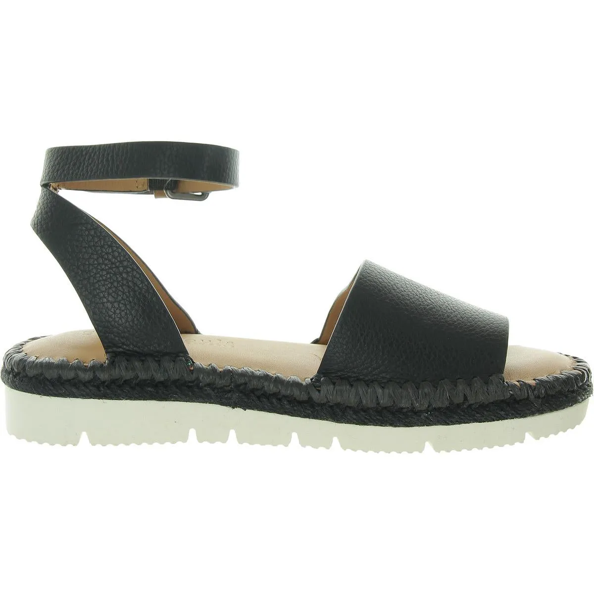 Lucille Womens Strappy Manmade Ankle Strap