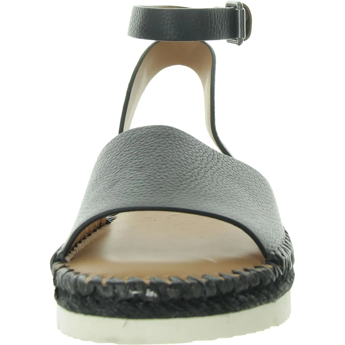 Lucille Womens Strappy Manmade Ankle Strap