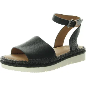 Lucille Womens Strappy Manmade Ankle Strap