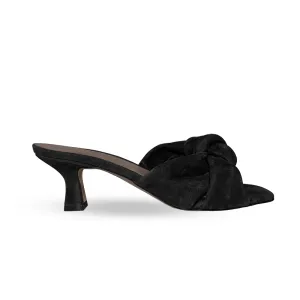 MARGAUX BLACK SUEDE