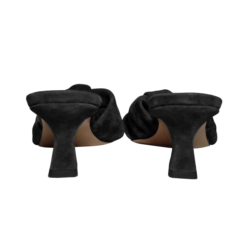 MARGAUX BLACK SUEDE