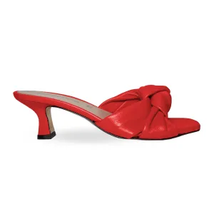 MARGAUX RED LEATHER