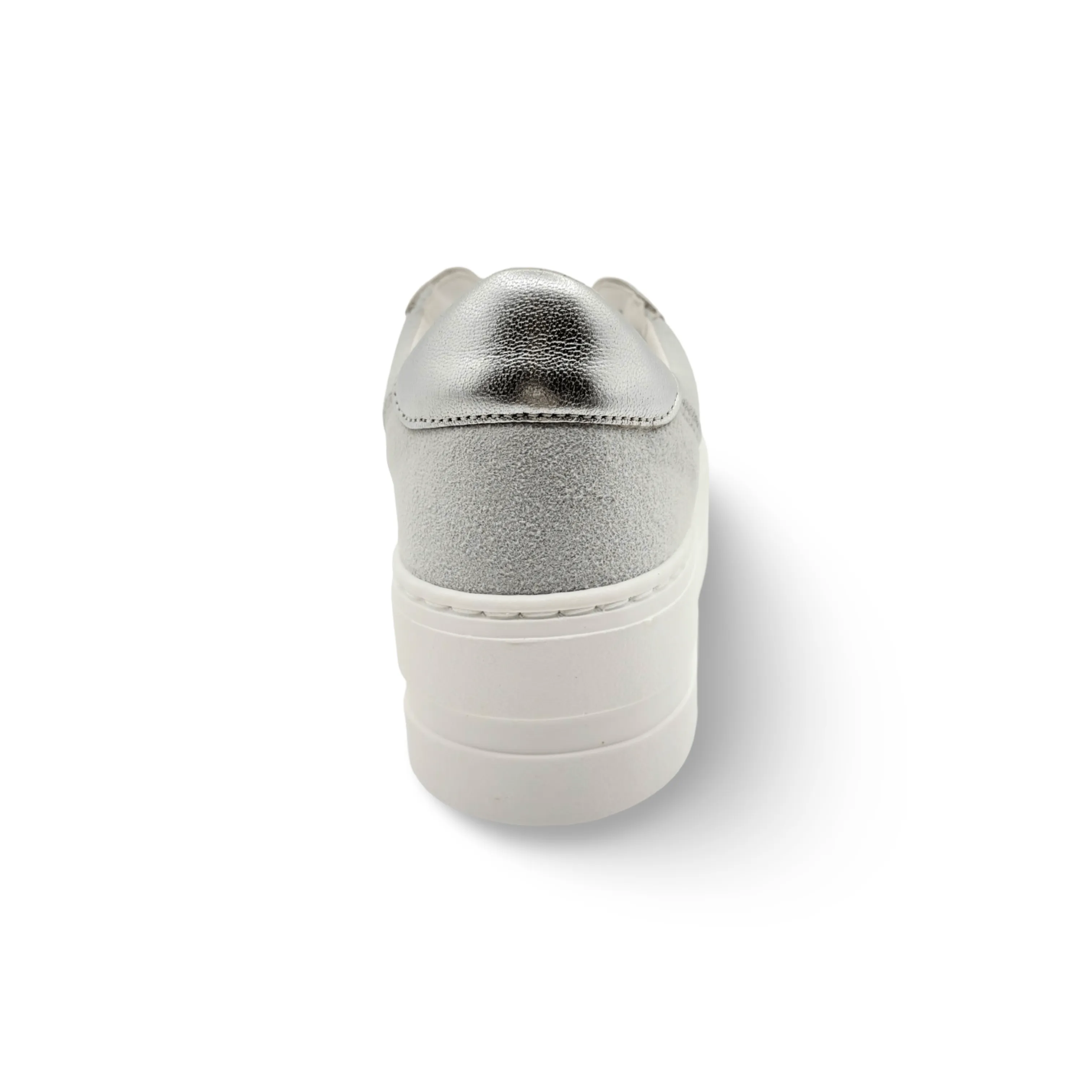 Marlo Silver Platform Trainer