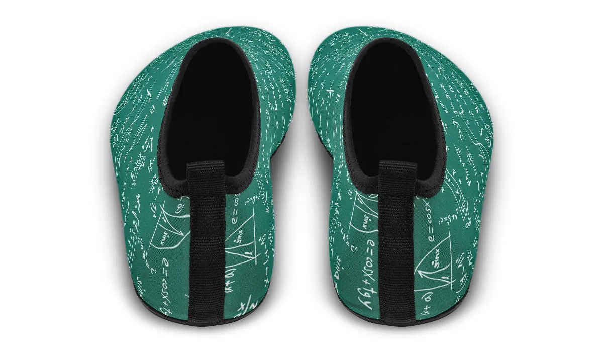 Math Formula Aqua Barefoot Shoes