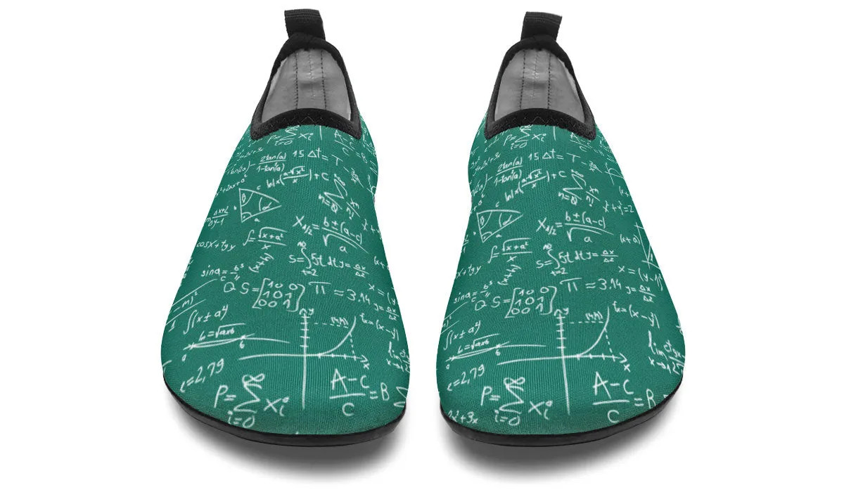Math Formula Aqua Barefoot Shoes