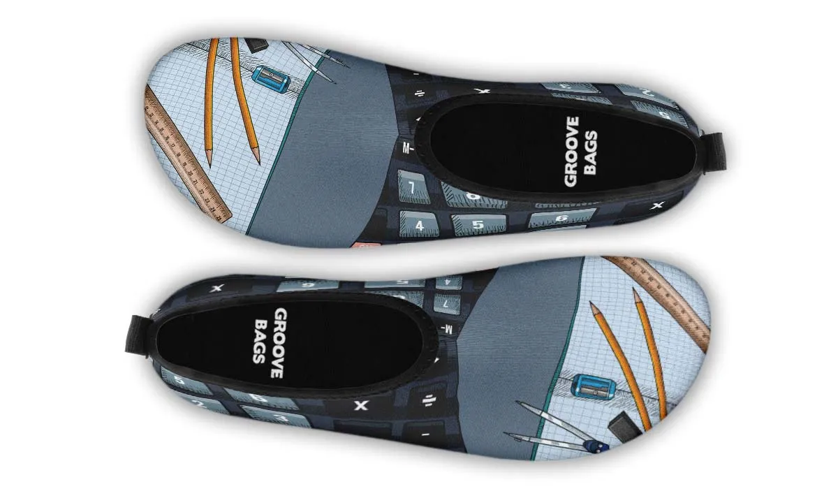 Math Teacher Lifestyle Aqua Barefoot Shoes