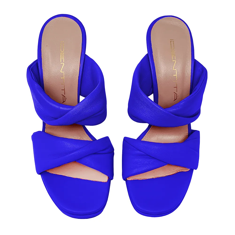 MATILDE BLUE LEATHER