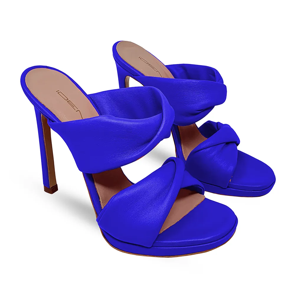MATILDE BLUE LEATHER