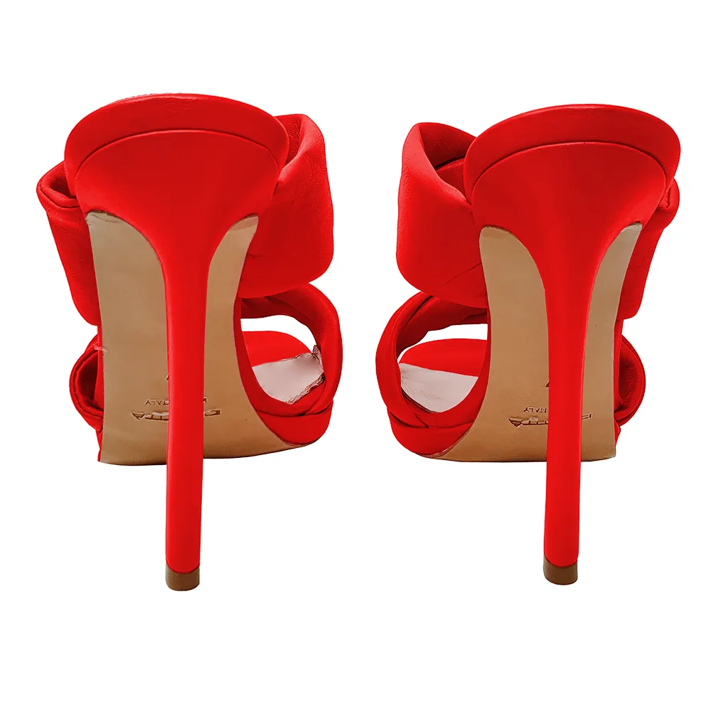 MATILDE LEATHER RED