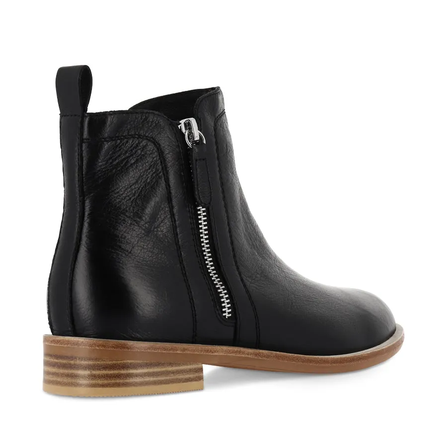 MCTEAL XW - BLACK LEATHER