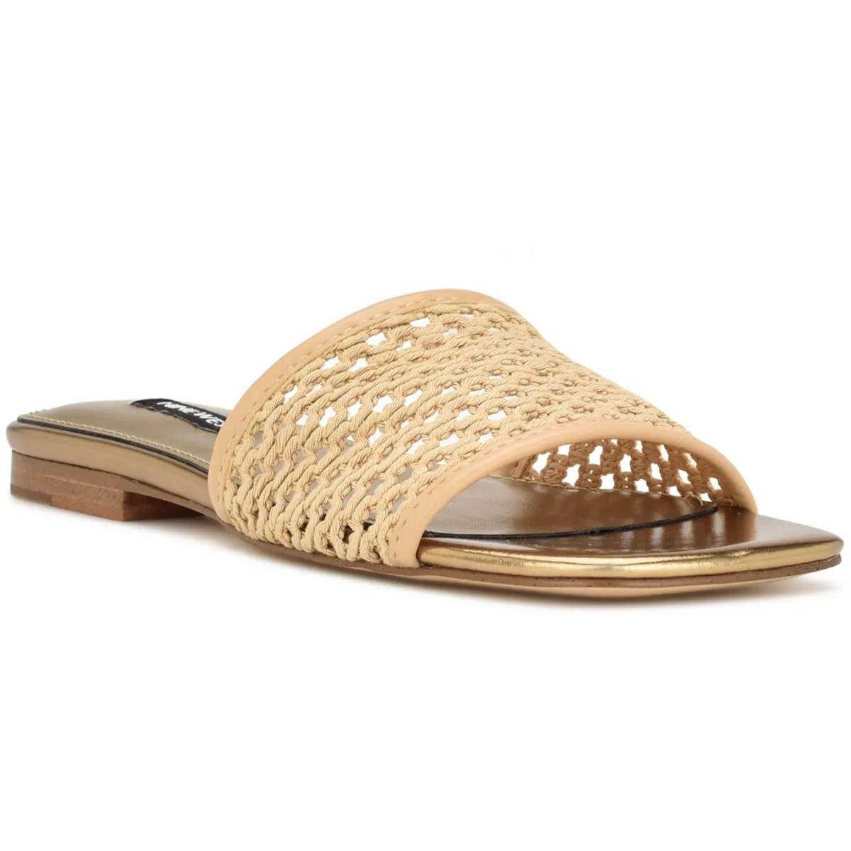 Mends Womens Woven Slip On Slide Sandals