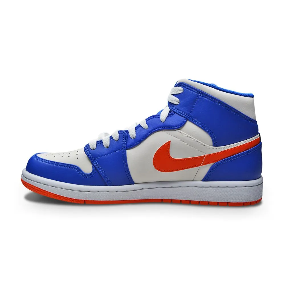 Mens Nike Air Jordan 1 Mid "Knicks"