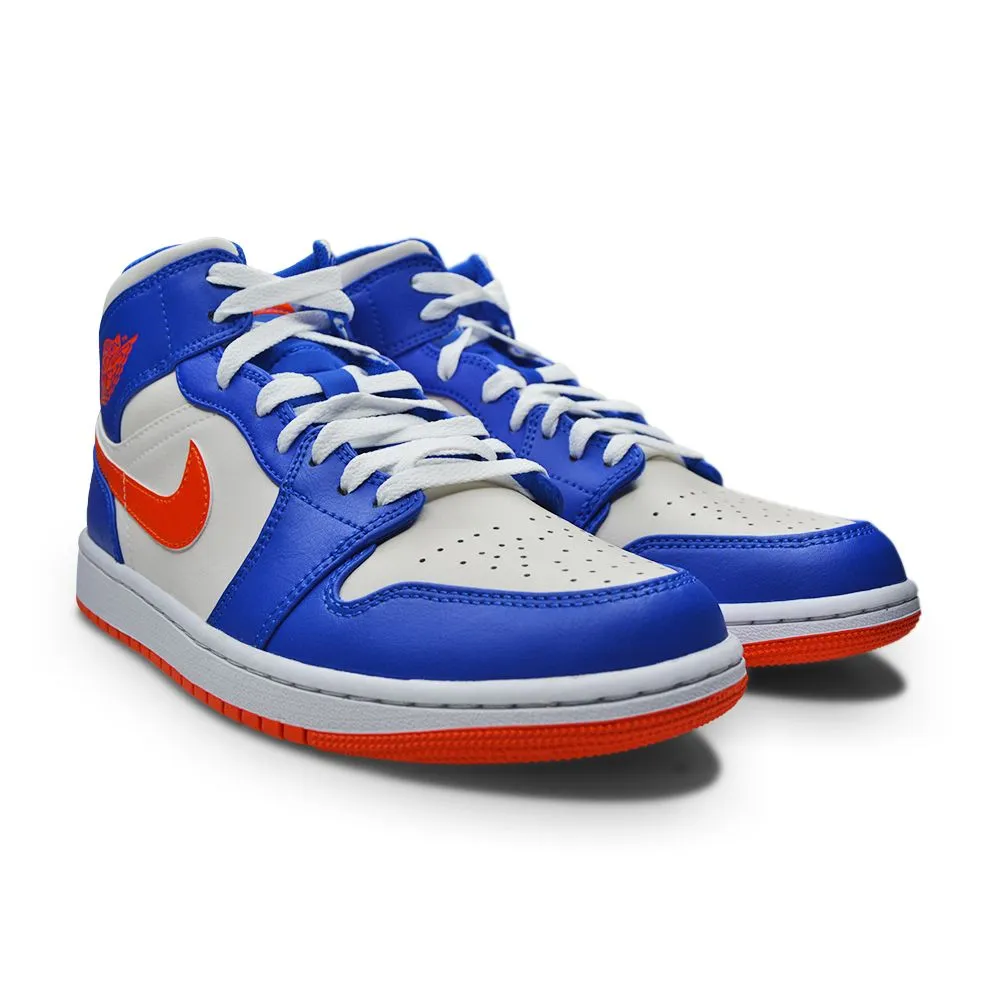 Mens Nike Air Jordan 1 Mid "Knicks"