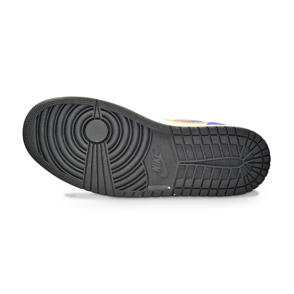 Mens Nike Air Jordan 1 Mid "Lakers"