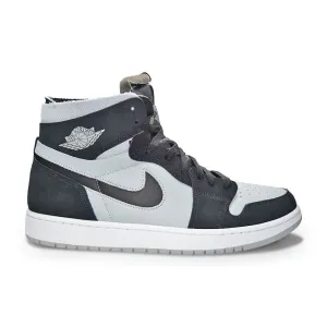 Men's Nike Air Jordan 1 Zoom Air CMFT - CT0978 001 - Black White LT Smoke Grey