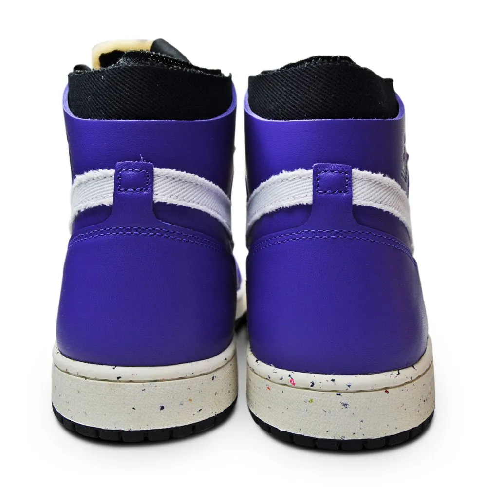 Men's Nike Air Jordan 1 Zoom Air CMFT - CT0978 501 - Dark Iris White Black Sail