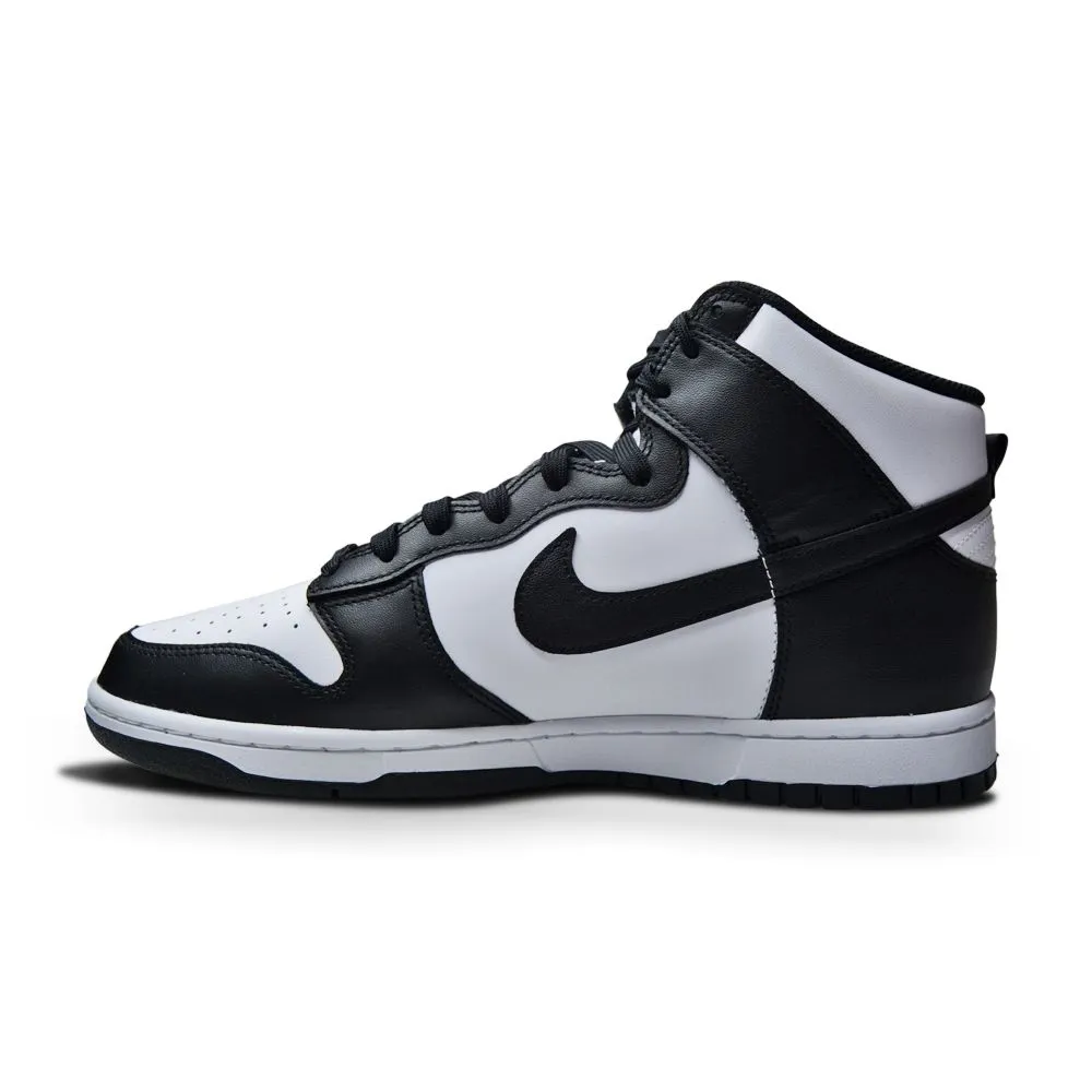 Mens Nike Dunk High "Panda" Retro - DD1399 105 - White Black Total Orange