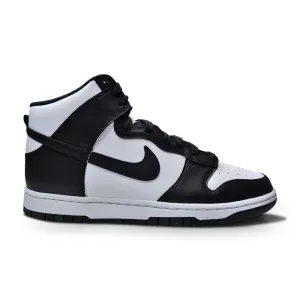 Mens Nike Dunk High "Panda" Retro - DD1399 105 - White Black Total Orange