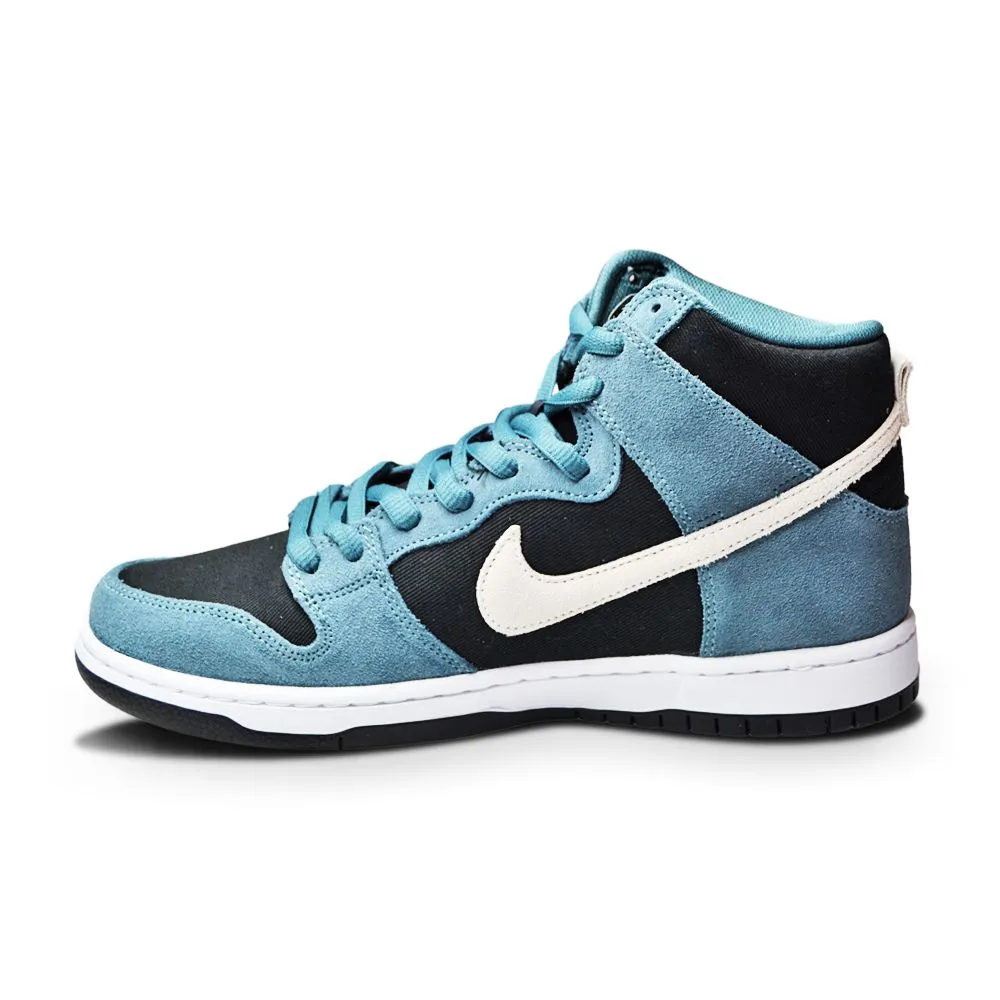 Mens Nike SB Dunk High Pro - DQ3757 300 - Mineral Slate Sail Black White