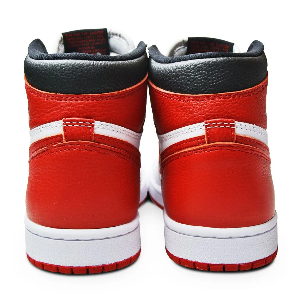 Nike Air Jordan 1 Retro High OG 'Heritage' 555088 161 White University Red Black