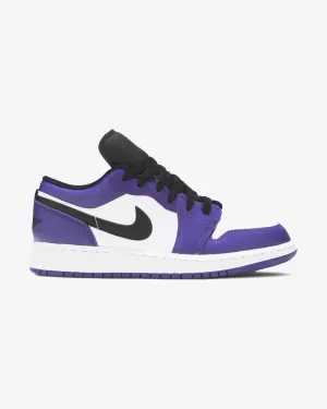 NIKE AIR JORDAN1 LOW COURT PURPLE GS