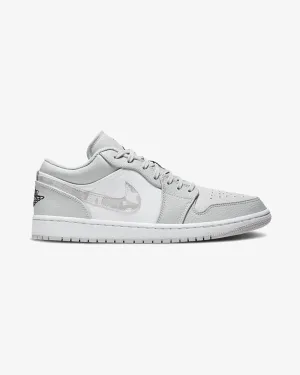 NIKE AIR JORDAN1 LOW GS CAMO WHITE