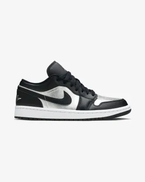 NIKE AIR JORDAN1 LOW WMNS SILVER TOE (NEW)