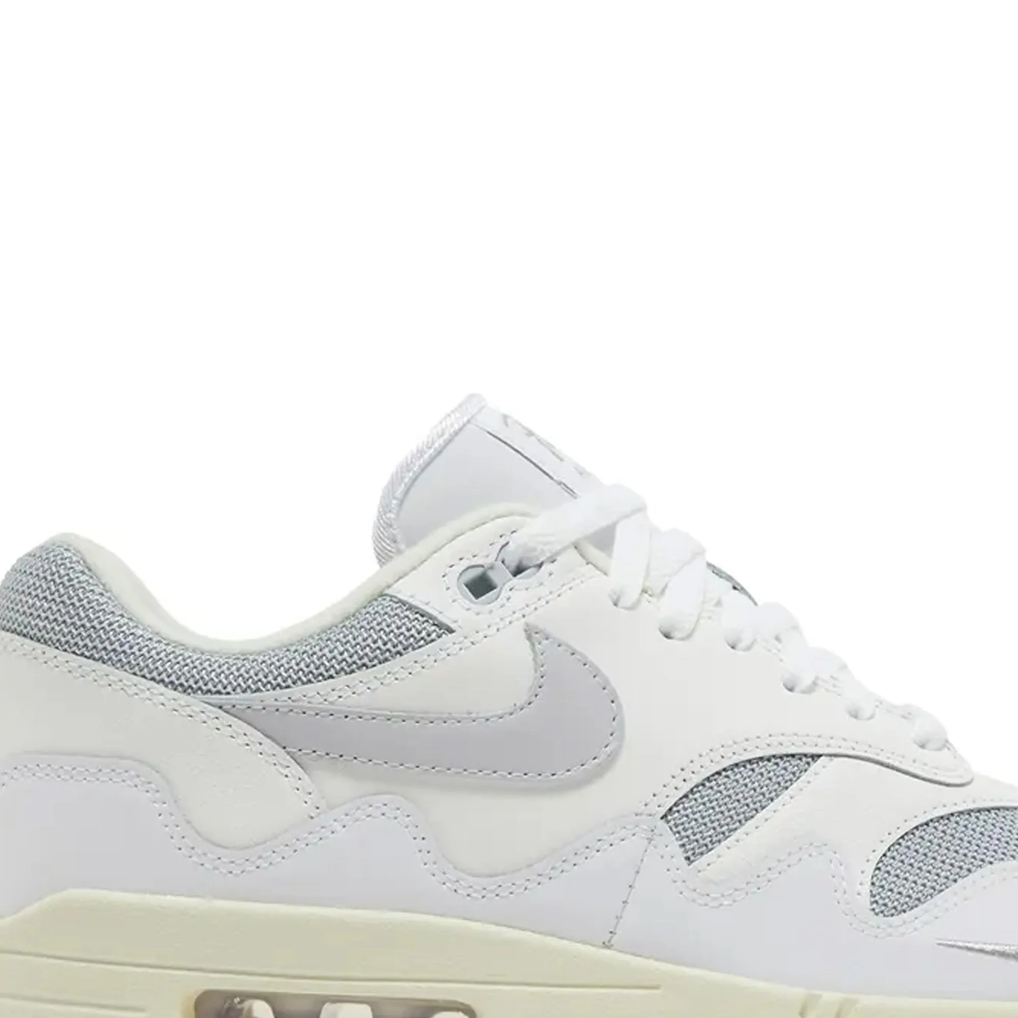Nike Air Max 1 Patta Waves x Pure Platinum White' (2022)