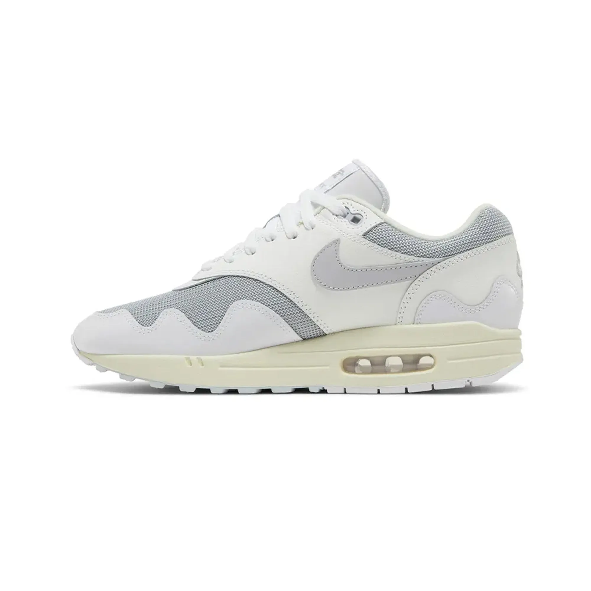 Nike Air Max 1 Patta Waves x Pure Platinum White' (2022)
