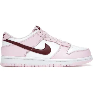 Nike Dunk Low Pink Foam Red White (GS)