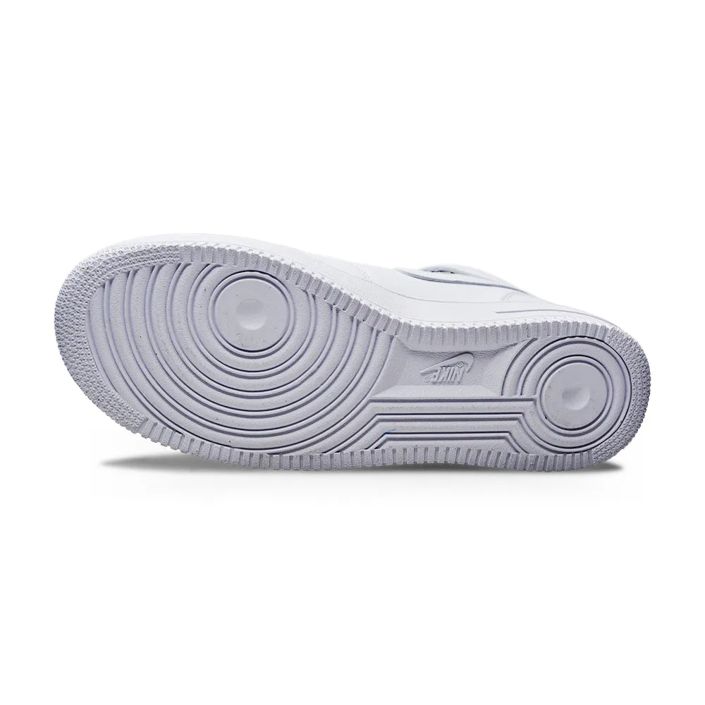NIKE Men's Air Force 1 Mid '07 Sneaker Triple White