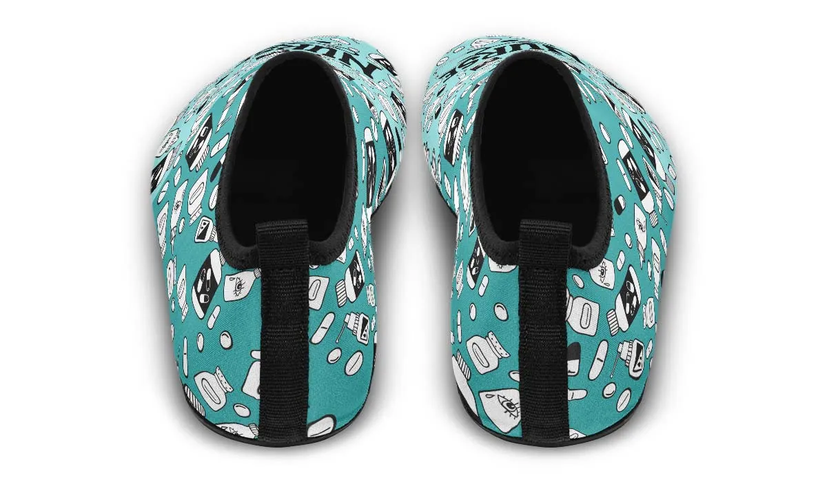Nurse Care Aqua Barefoot Shoes
