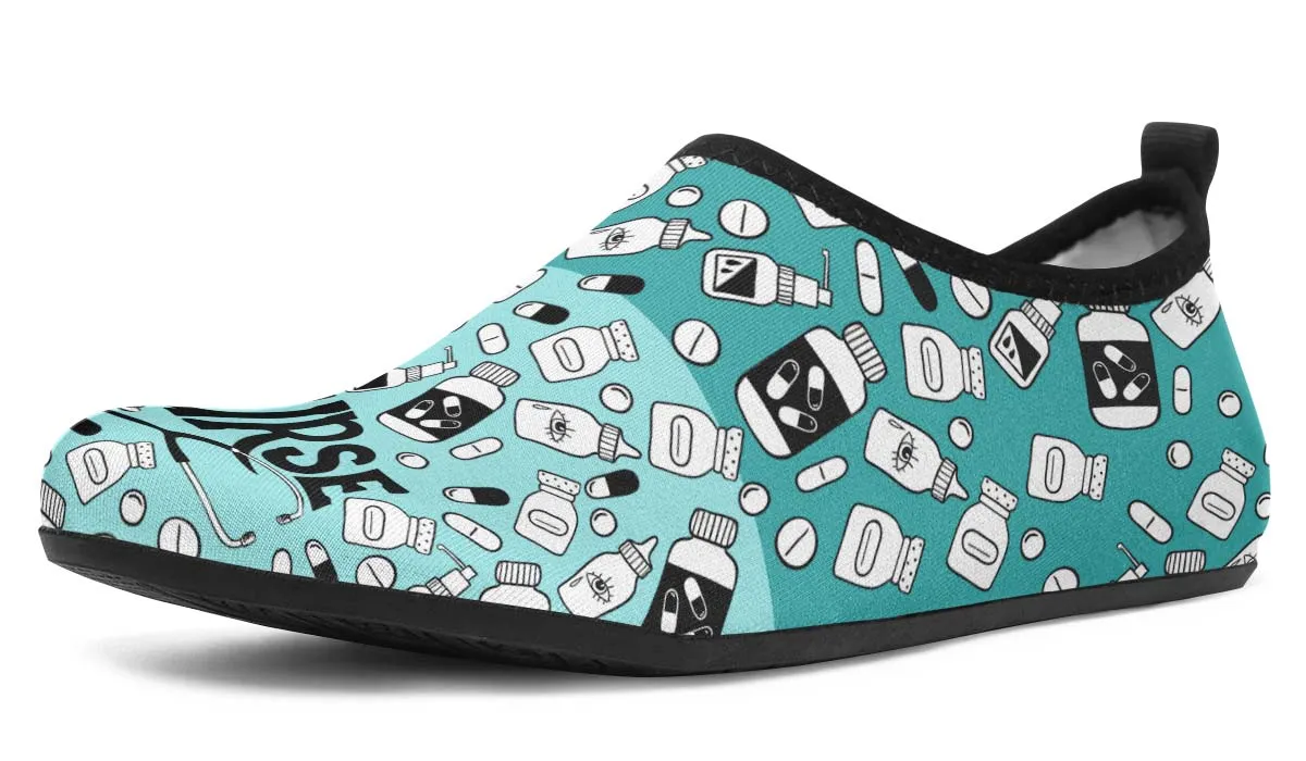 Nurse Care Aqua Barefoot Shoes