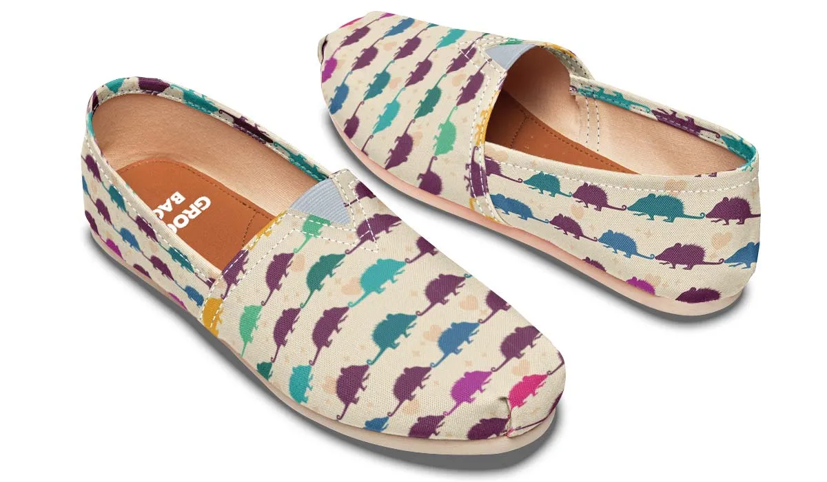 Opossum Pattern Casual Shoes