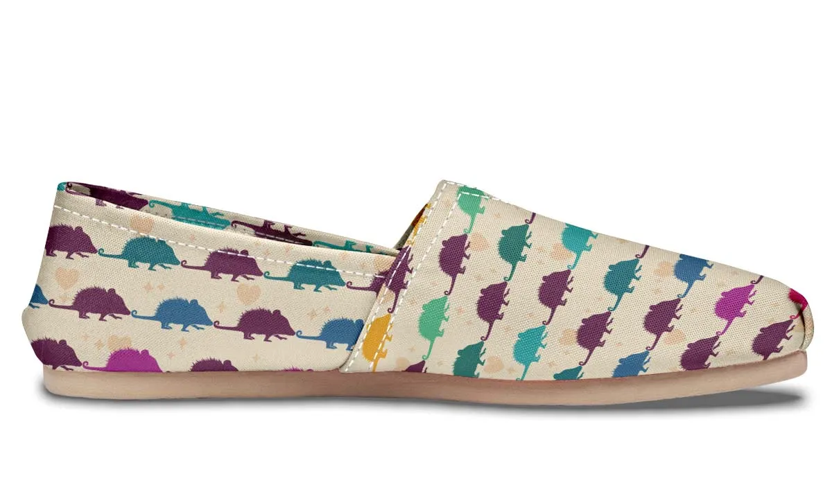 Opossum Pattern Casual Shoes