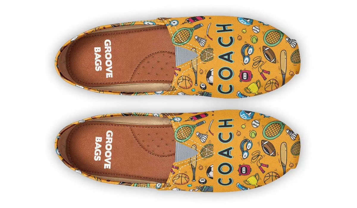 Orange Head Coach Casual Shoes
