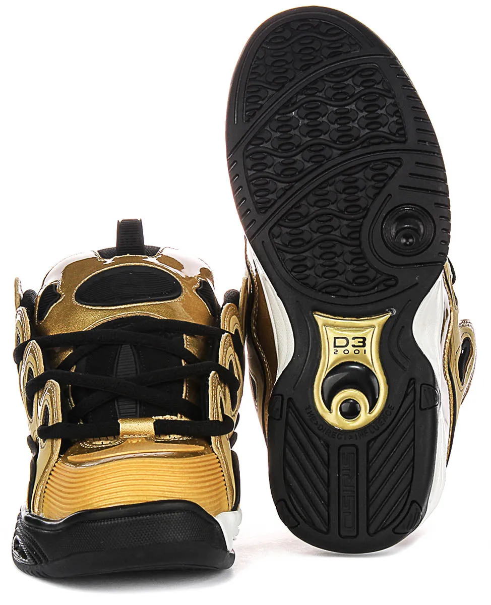 Osiris D3 2001 In Gold Black For Men