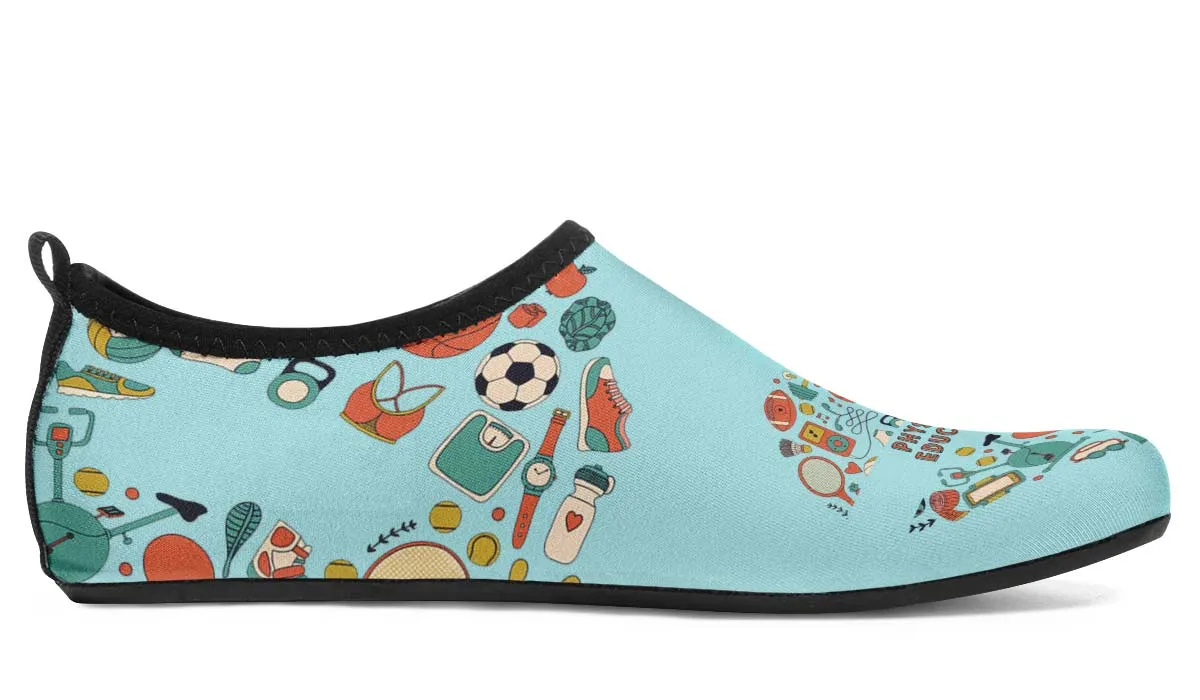 P.E. Teacher Aqua Barefoot Shoes