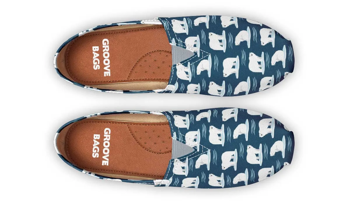 Polar Bear Pattern Casual Shoes